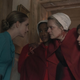 Image of Mckenna Grace and Elisabeth Moss in The Handmaid's Tale